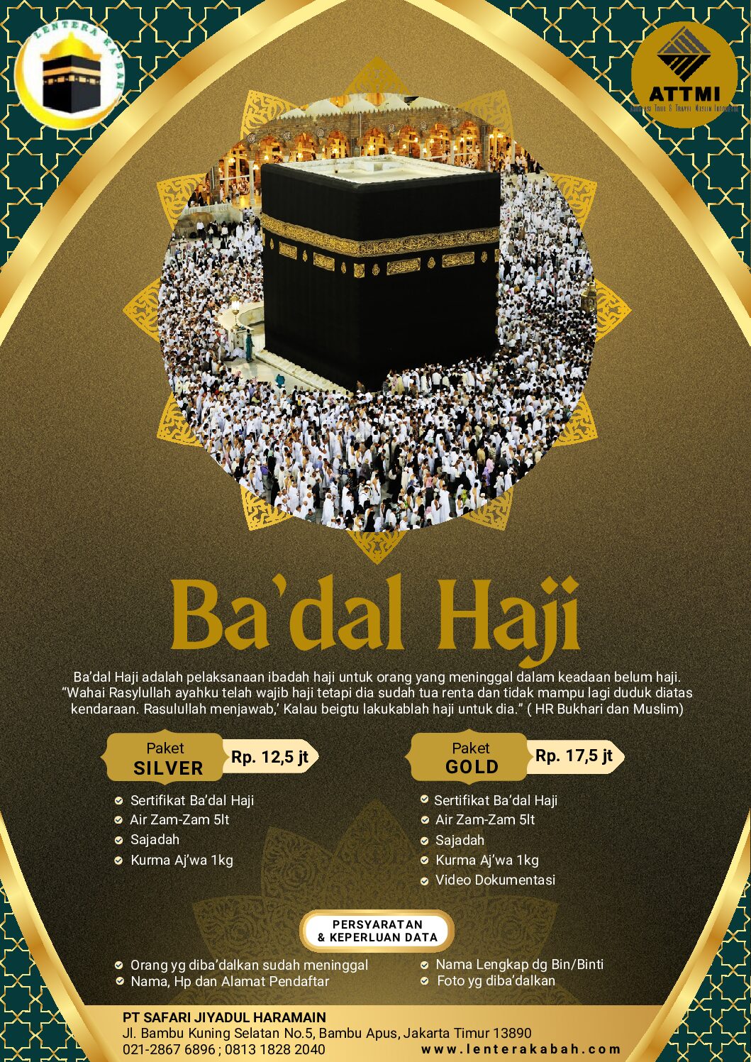 Badal Haji Flyer